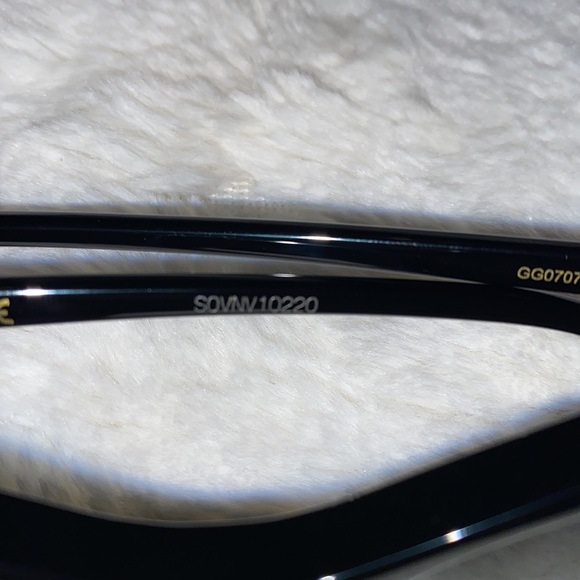 NWT Gucci Ivory & Brown Flared Cat- Eye Sunglasses - Picture 5 of 8